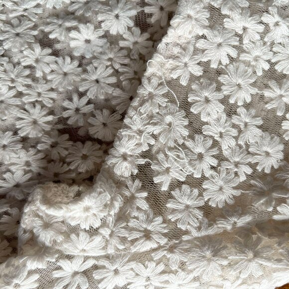 Loft sheer floral top S - Picture 6 of 11